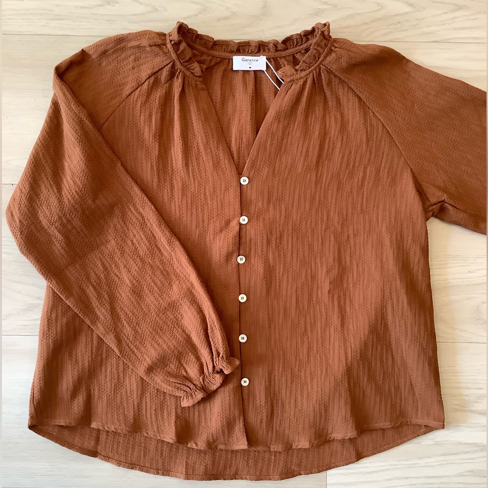 Orange Blouse